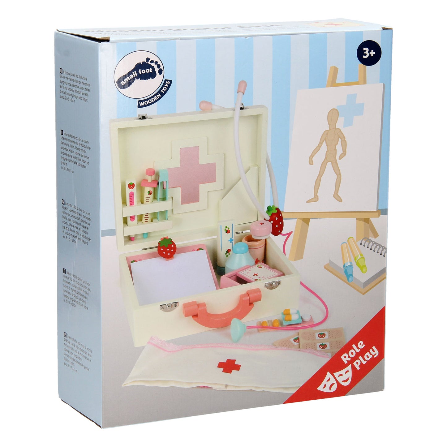 Caja de doctor de pies pequeños Isabel