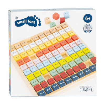 Small foot wooden calculation times color, 82dlg.
