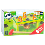Pequeño pie de madera Hamperbank Mollen - afbeelding 2