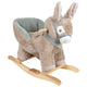Asino bump di legno piccolo con sedia