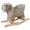 Asino bump di legno piccolo con sedia
