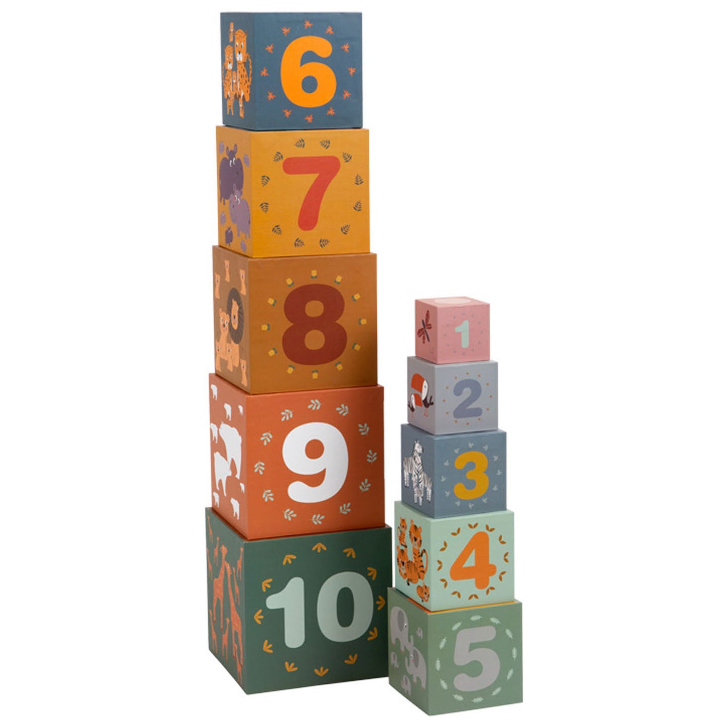 Blocchi di impilamento di piccoli piede, 10dlg.