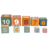 Small foot - stapelblokken safari karton, 10dlg. - afbeelding 5