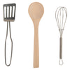 Set di cucina gioca a piccoli piedi con grembiule, 9dlg.