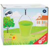 Small foot bucket green with pulley