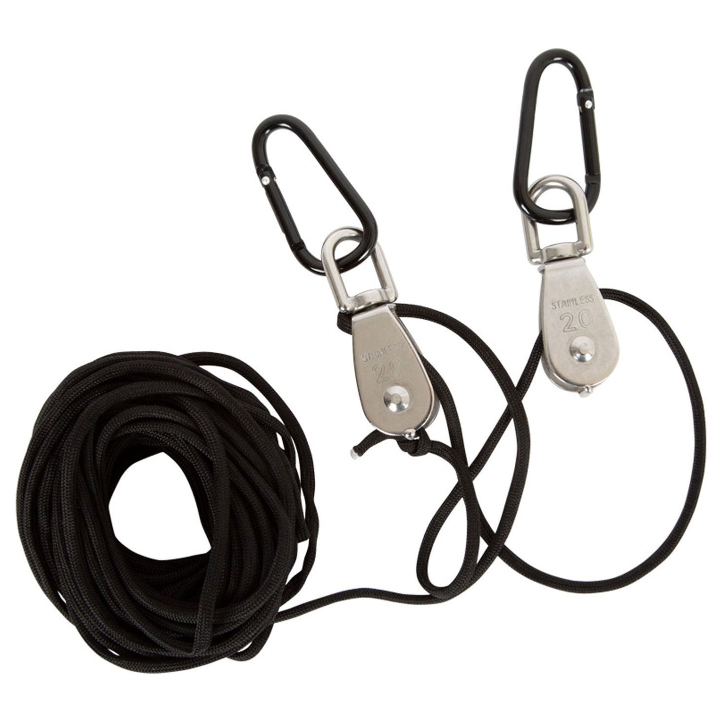 Small foot bucket green with pulley