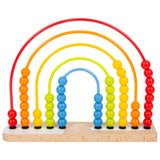 Small foot - houten motoriekspiraal regenboog - afbeelding 5
