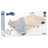 Blue rulmine di legno a piede blu blu - afbeelding 2