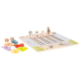 Small foot - houten spel brug oversteken dieren - afbeelding 3