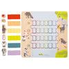 Puente de juego de madera de pie pequeño crossing animales