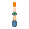 Bloque de balance de madera de pie pequeño Safari, 18dlg.