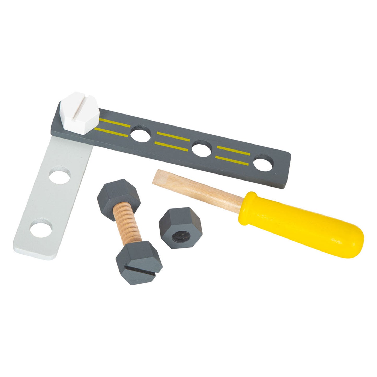 Miniwob de construcción de madera de pie pequeño, 67dlg.