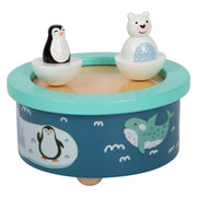 Small foot - houten muziekdoos noordpool opwindbaar - afbeelding 1