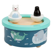 Small foot - houten muziekdoos noordpool opwindbaar - afbeelding 3
