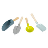 Small foot metal scoops, 4dlg. - afbeelding 1
