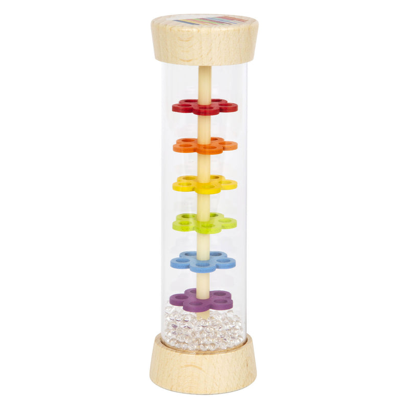 Small foot - houten regenmaker regenboog