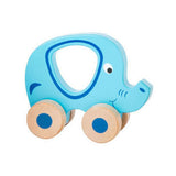 Small foot - houten duwfiguur dier op wielen - afbeelding 3