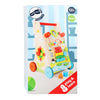 Piccolo piede di legno baby walker colorato