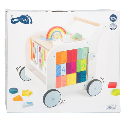 Fiori per bambini in legno a piede piccoli
