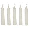 Piccole piede - Candele bianche piccole, 36 °.