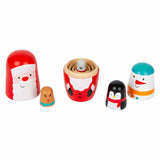 Small Foot Houten Matroesjka Poppen Kerst - afbeelding 4