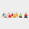 Pequeño de madera Poppenhuis Rabbit School Clase Juego de juego