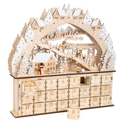 Small foot - houten adventskalender ski - afbeelding 2