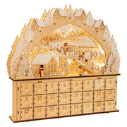 Small foot - houten adventskalender ski - afbeelding 3