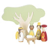 Small foot - houten kerstkribbe speelset
