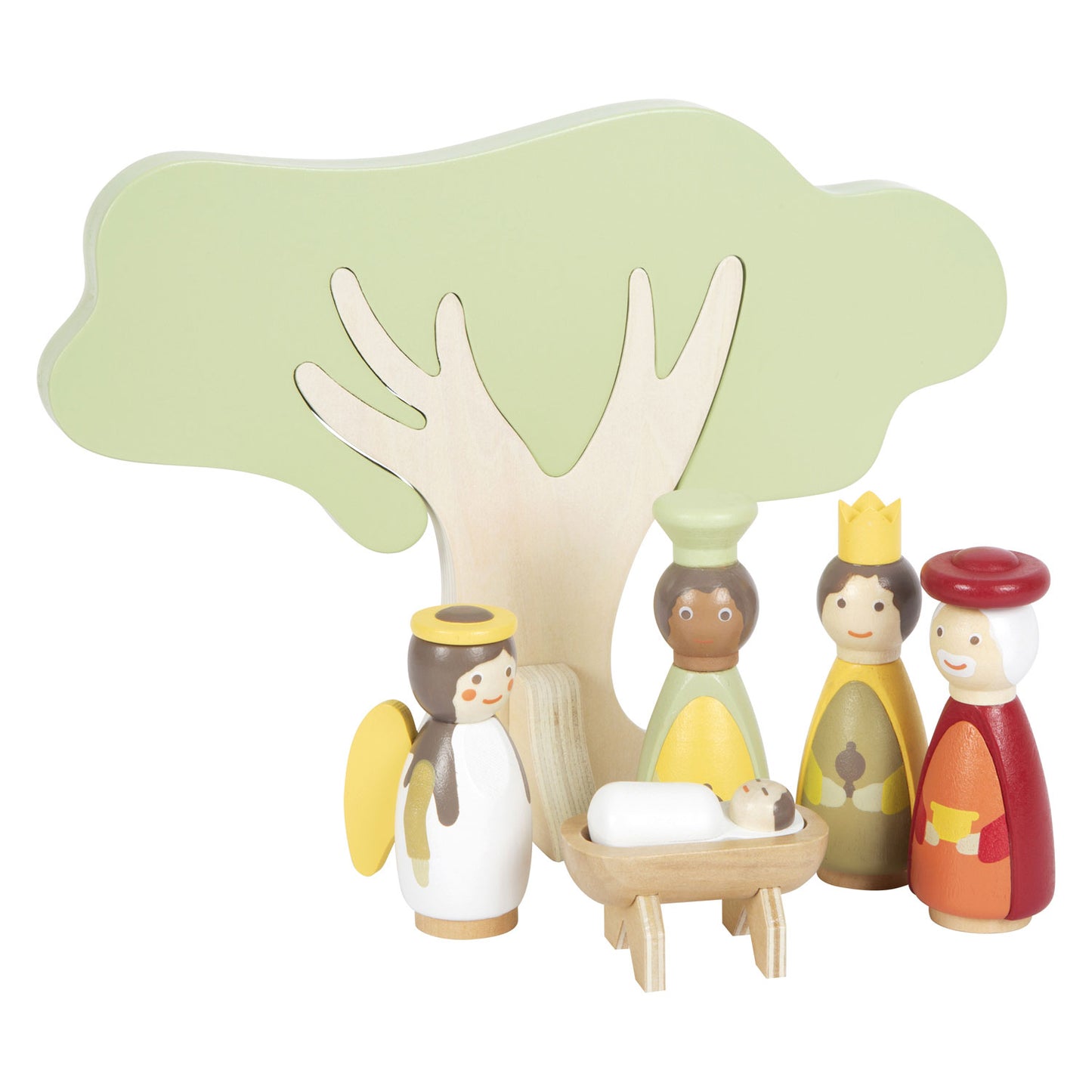 Small foot - houten kerstkribbe speelset