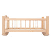 Letto per bambole a swing in legno piccolo ovviamente