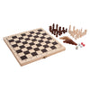 Giochi classici in legno di piccoli piedi 3in1 in bara