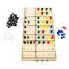 Gioco da tavolo in legno segreto di piccoli piedi