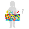 Forme geometriche di puzzle puzzle a piede piccoli