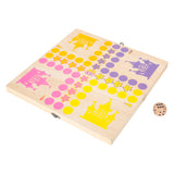Princesa de ludo de madera de madera de pie pequeño - afbeelding 3