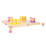 Princesa de ludo de madera de madera de pie pequeño - afbeelding 4