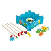 Small foot - houten vishengelspel oceaan - afbeelding 1