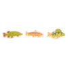 Piccole legno Vishengelpelpel 4 giocatori