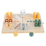 Small foot - houten ludo spel safari - 6 spelers - afbeelding 1