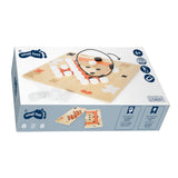 Small foot - houten solitaire en molenspel gouden editie - afbeelding 2