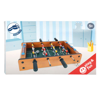 Small foot wooden table football small