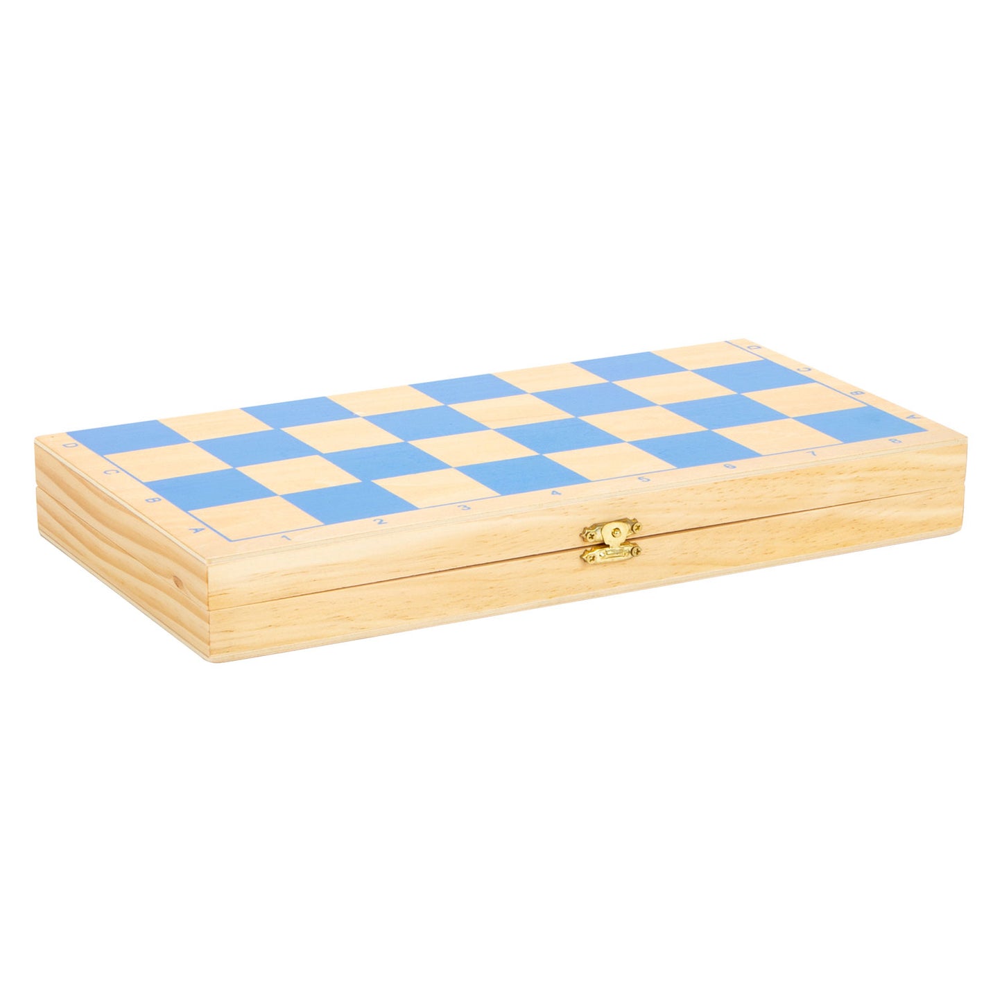 Caballeros de juego de ajedrez de madera de pie pequeño