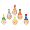 Pequeño payaso de peaje de madera, 6º.
