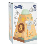 Small foot - stapeltoren safari, 6dlg. - afbeelding 2