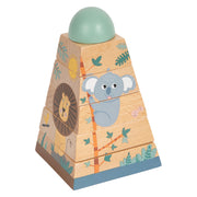 Small foot - stapeltoren safari, 6dlg. - afbeelding 1