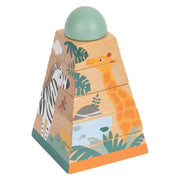 Small foot - stapeltoren safari, 6dlg. - afbeelding 5
