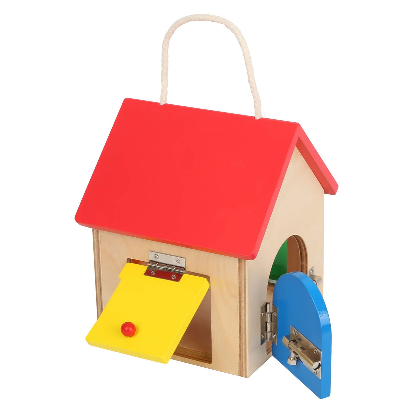 Casa de madera de pie pequeño con zanjas, 9dlg.