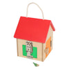 Casa de madera de pie pequeño con zanjas, 9dlg.