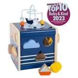 Small foot - houten activiteitenkubus oceaan - afbeelding 3