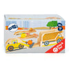 Pequeño pie de madera Knikkerbaan Junior Bouwplaats, 10dlg.